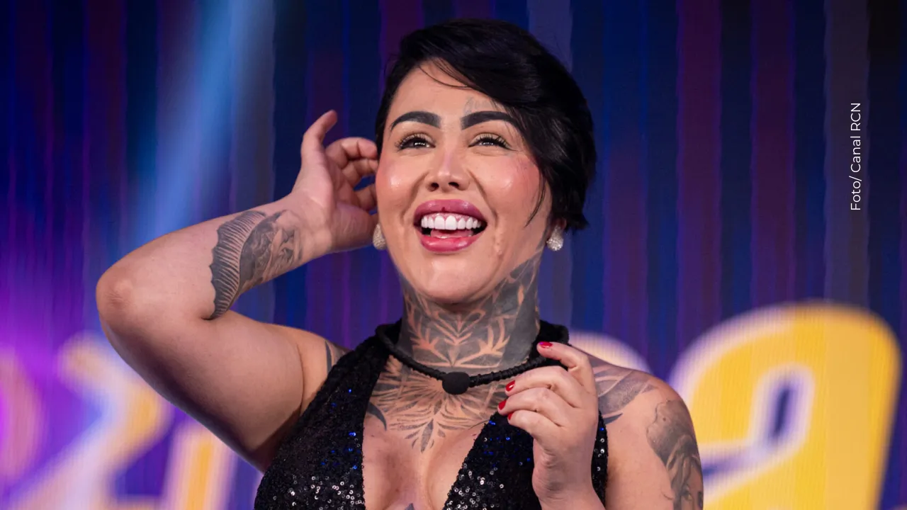 El enorme tatuaje de Yina Calderón que está dando de qué hablar