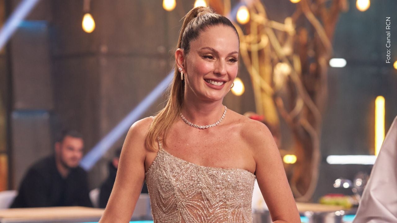 Claudia Bahamón, presentadora de MasterChef Celebrity Colombia