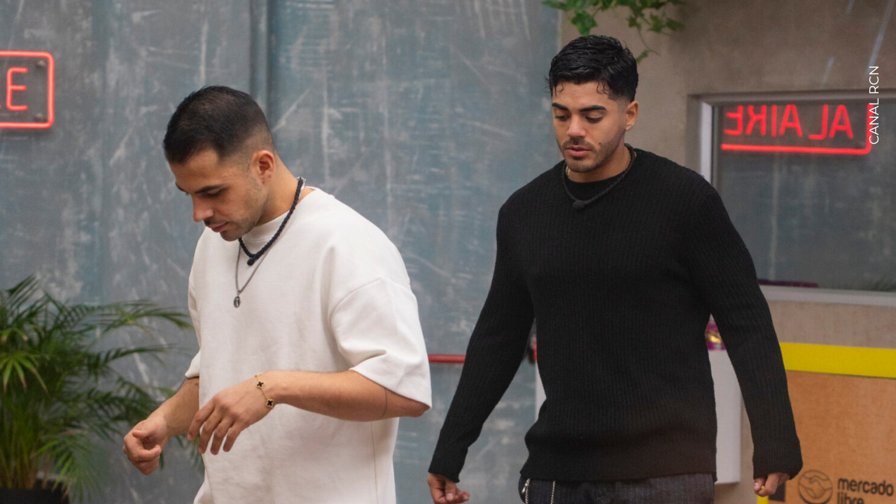 jay torres y juan palau en la casa de los famosos colombia 