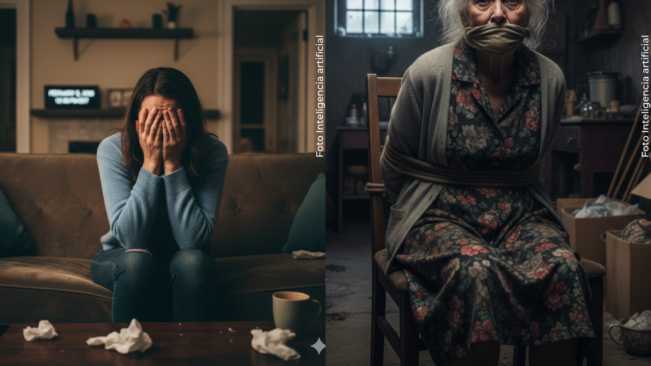 Reconocida presentadora rompe en llanto y envía mensaje directo al secuestrador de su madre