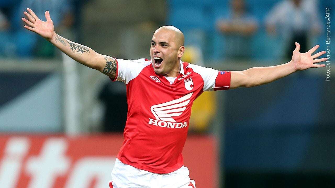 Omar Pérez, futbolista de Independiente Santa Fe