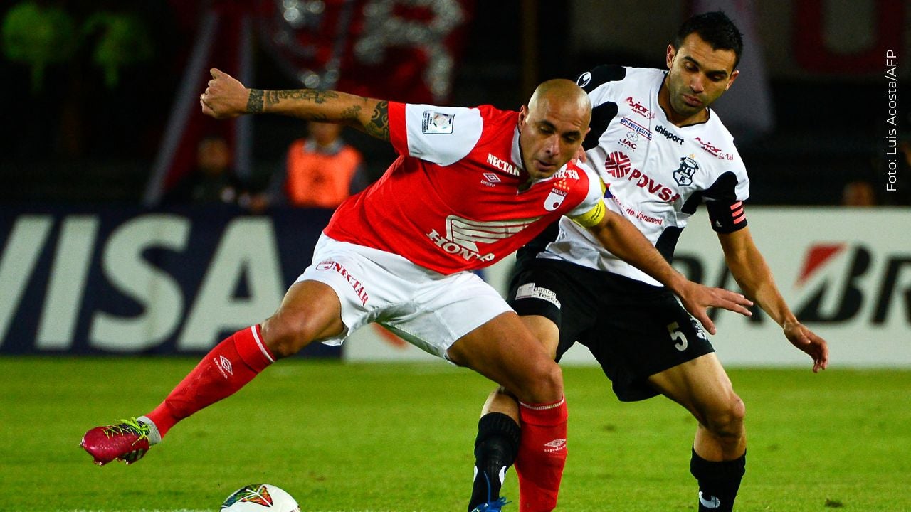 Omar Pérez, futbolista de Independiente Santa Fe