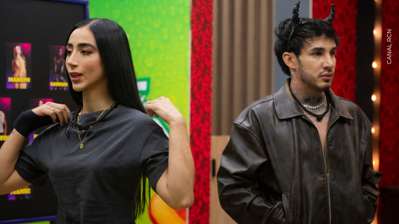 Beba y valentino en la casa de los famosos Colombia