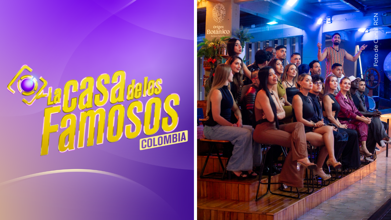 Logo La casa de los famosos Colombia - Participantes de La casa de los famosos Colombia 2026.