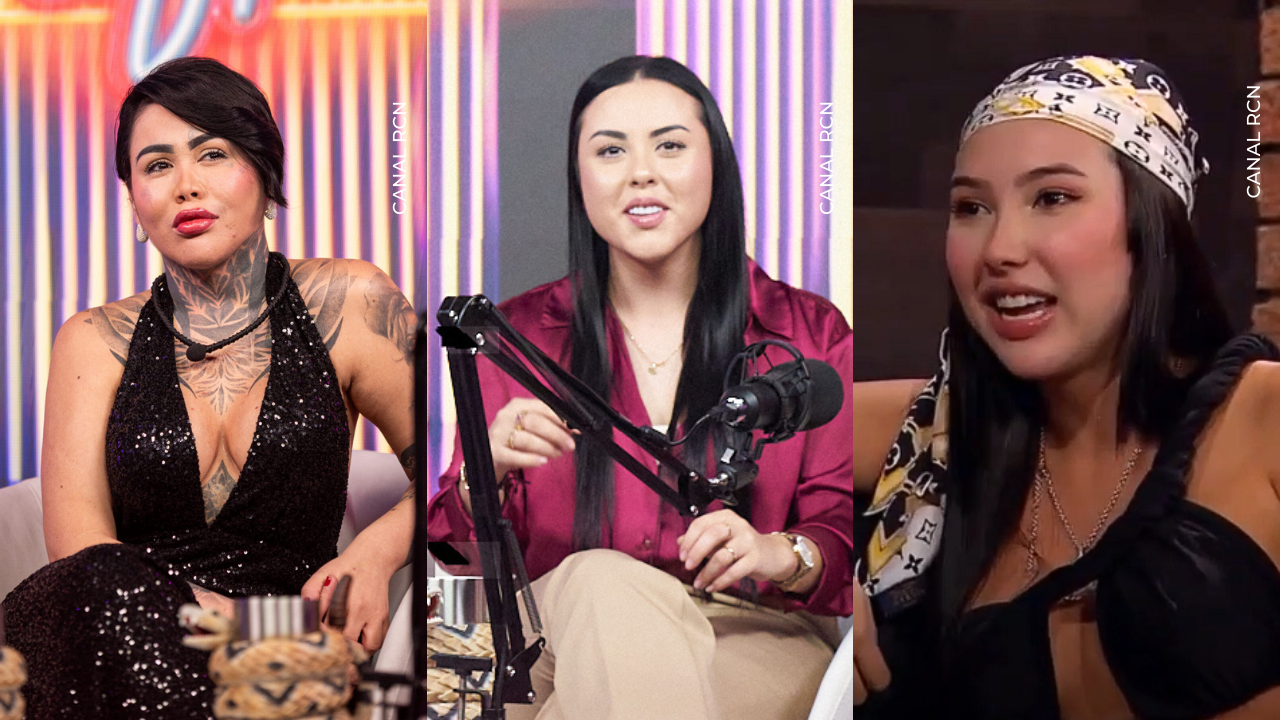 Yina Calderón, Juliana Calderón y Aida Victoria Merlano