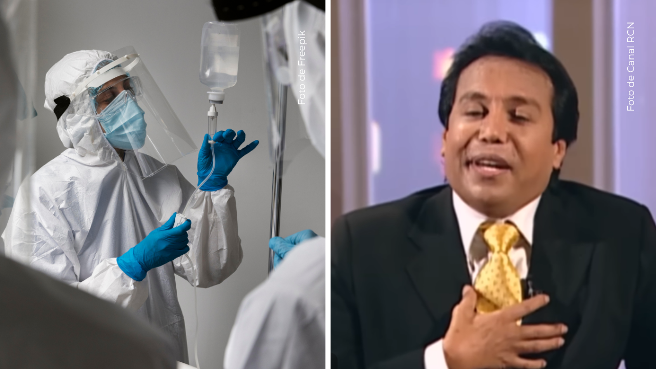 Persona en UCI - Diomedes Díaz en el programa Yo José Gabriel.