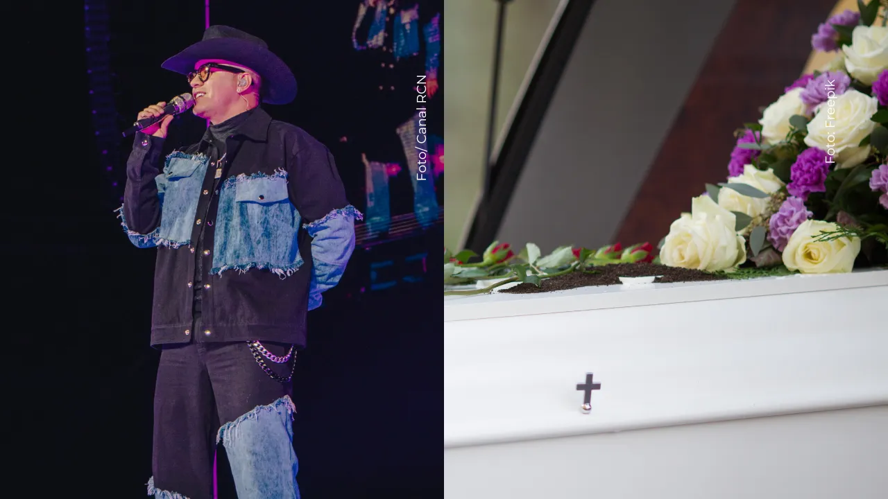 Video del velorio de Yeison Jiménez