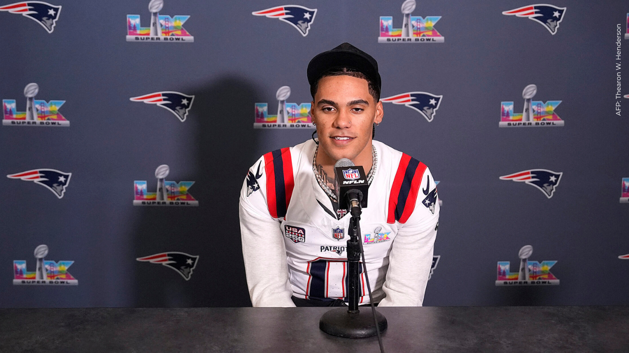 Él es Christian González, primer jugador de origen colombiano que hará parte del Super Bowl 2026