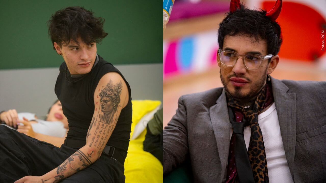 Juanse y Valentino hablaron tras el casi beso que se dieron en una dinámica de La casa de los famosos.