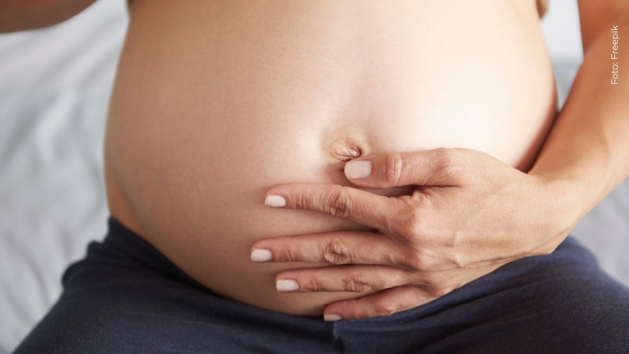 Mujer en estado de embarazo