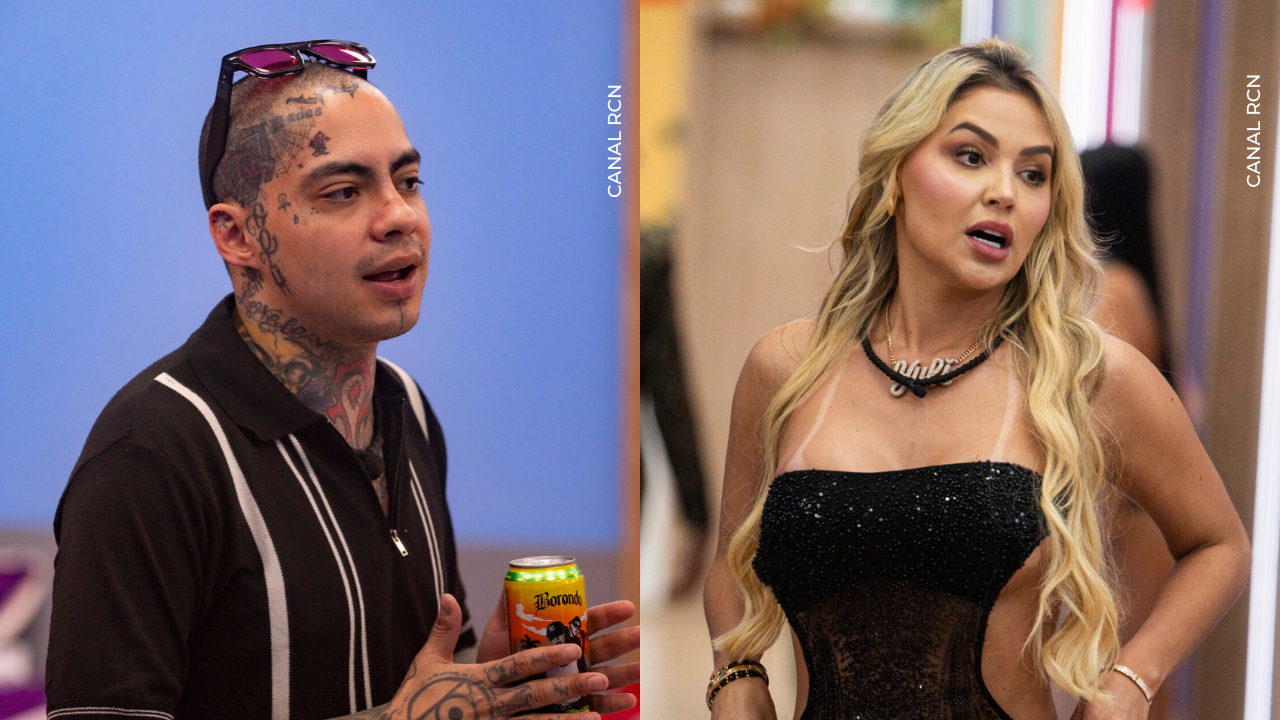 Nicolás Arrieta y Yuli Ruiz en La casa se los famosos Colombia