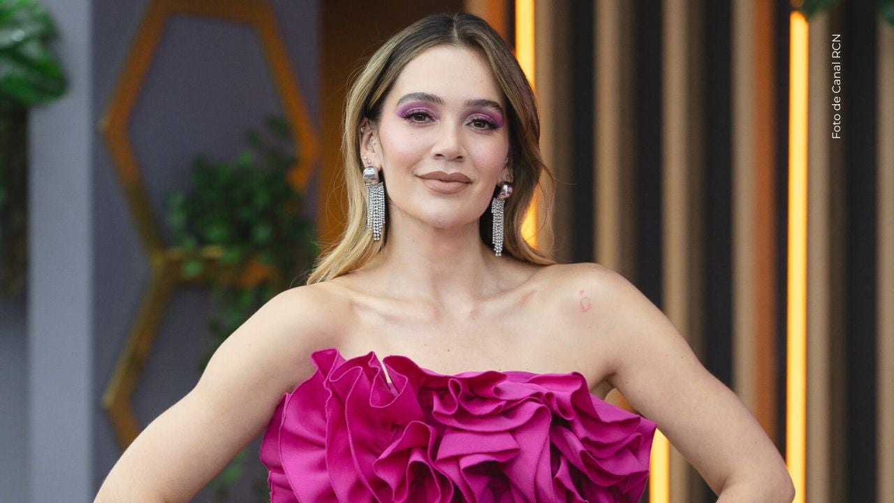 Lina Tejeiro revela que está aprendiendo mucho. 