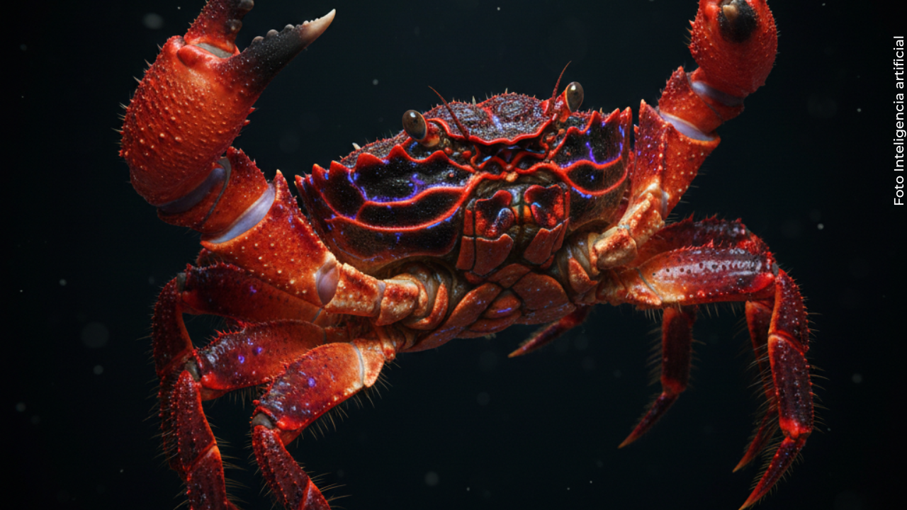 El "cangrejo del diablo" es uno de los más tóxicos de Filipinas.