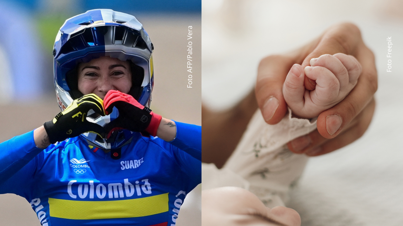 Miguel Pajón compartió un video en el que se aprecian claramente los movimientos de su bebé en el vientre.