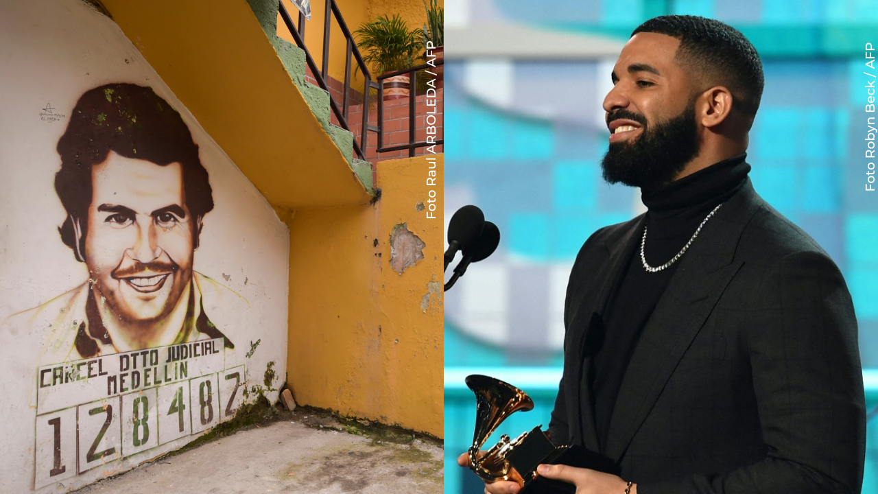 Drake pagó más de 270 millones de pesos por gorra de Pablo Escobar. 