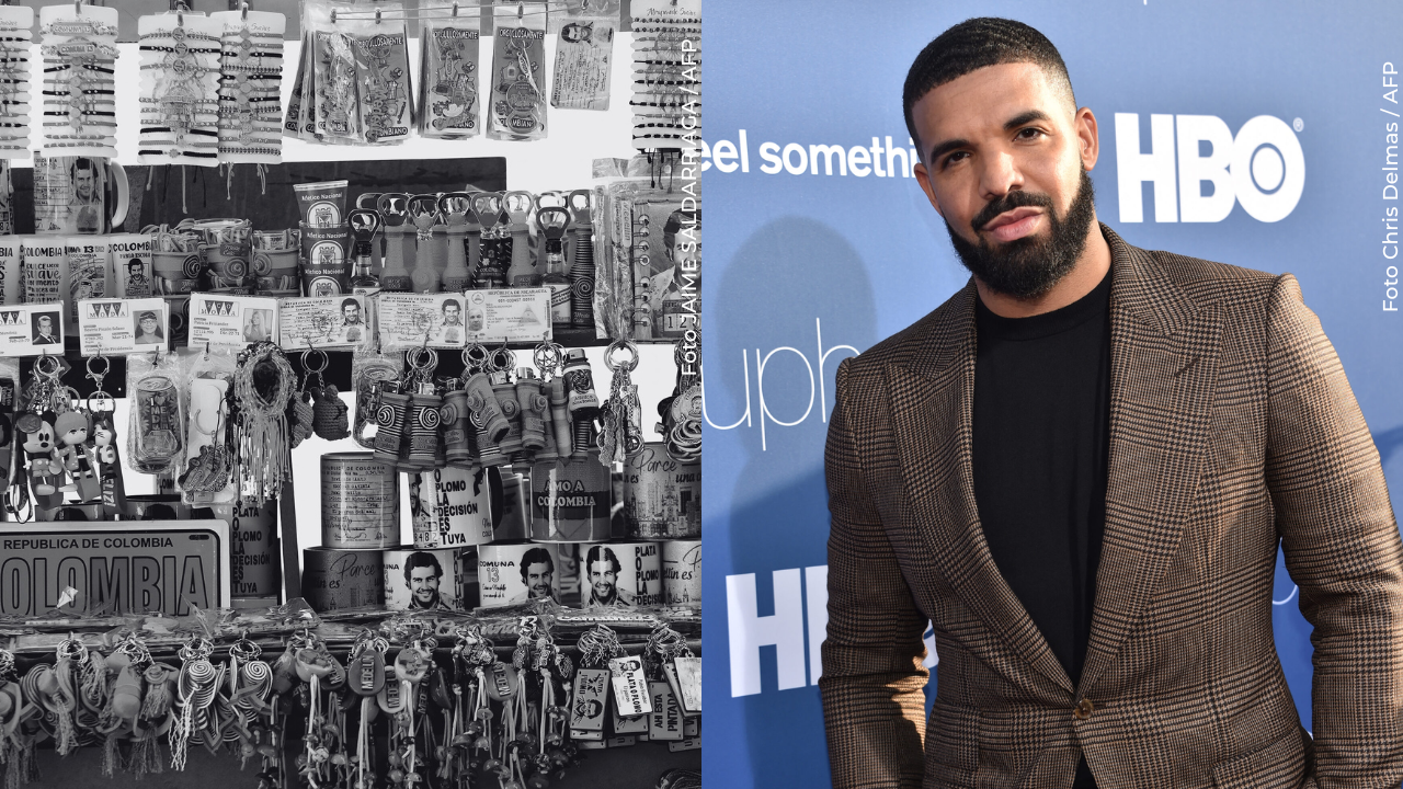 Drake desata controversia por compra millonaria de objeto que perteneció a Pablo Escobar