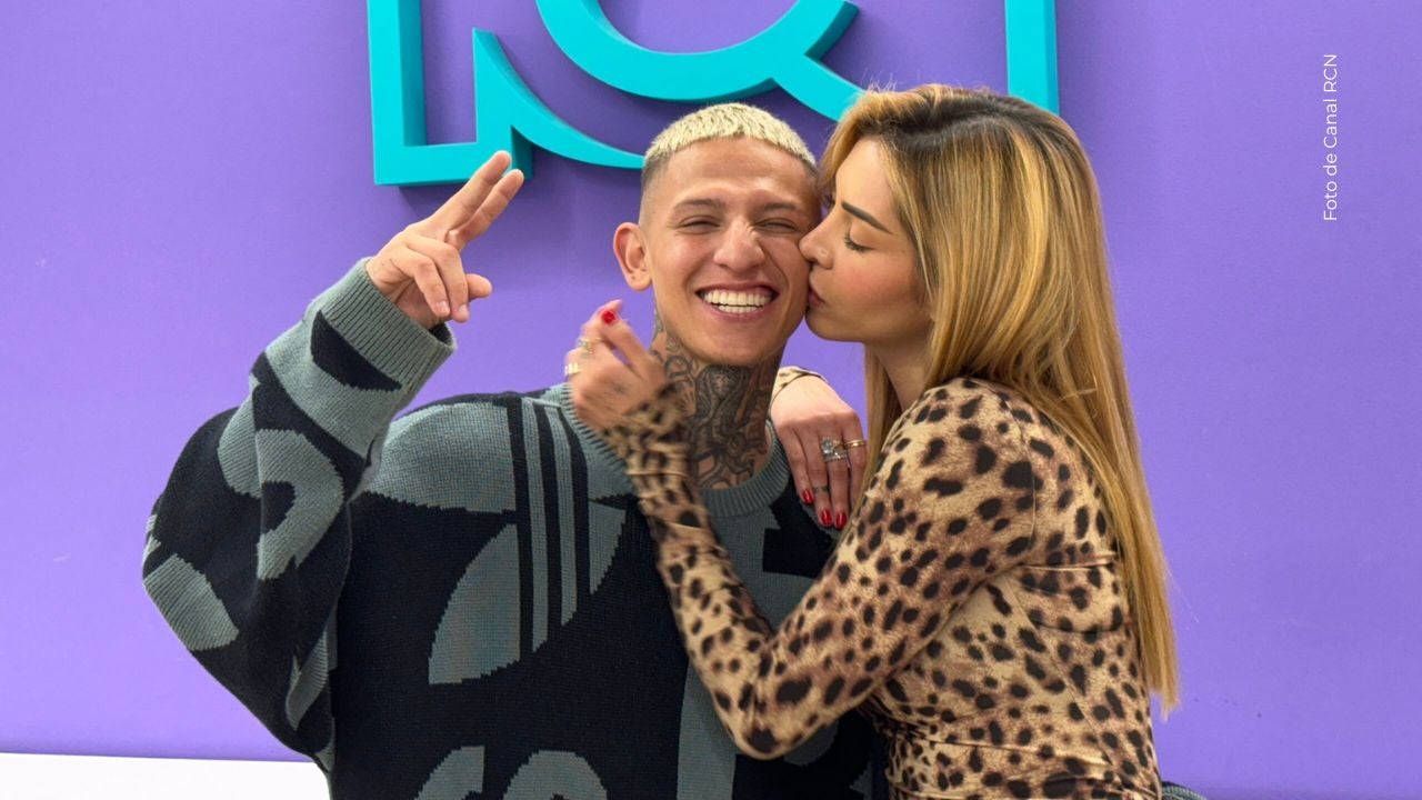 La Liendra le celebró San Valentín a Dani Duke con una extravagante joya. 