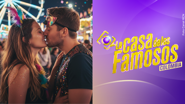 Exparticipantes de La casa de los famosos protagonizan beso en el Carnaval de Barranquilla Exparticipantes de La casa de los famosos protagonizan beso en el Carnaval de Barranquilla