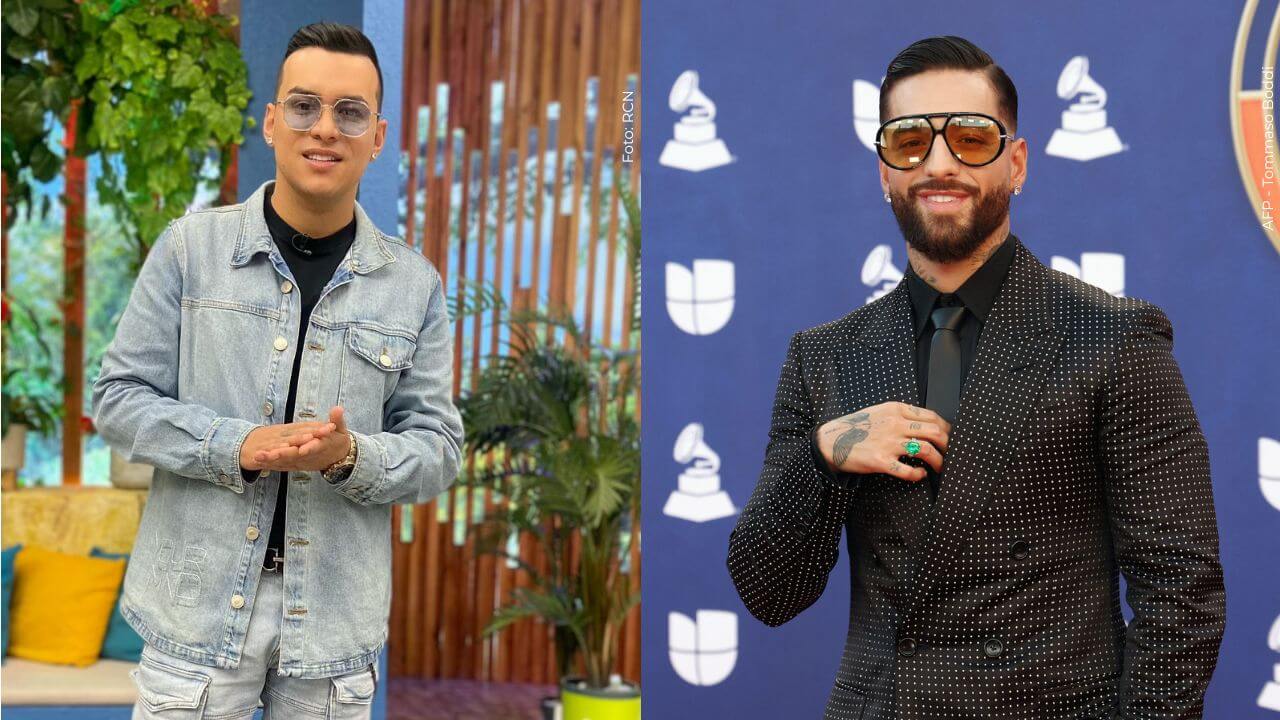 Maluma y Yeison Jiménez lograron hacer una gran amistad.