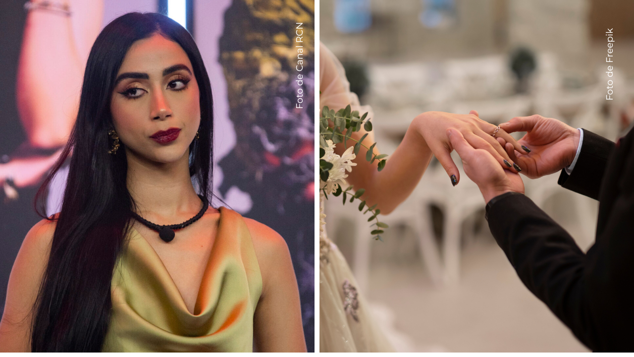 Beba en La casa de los famosos Colombia - Imagen de una boda.