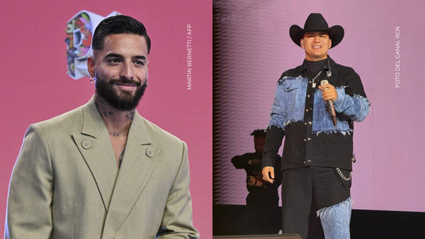 Maluma recordó su historia junto a Yeison Jiménez: "Gracias por cumplirme otro sueño"