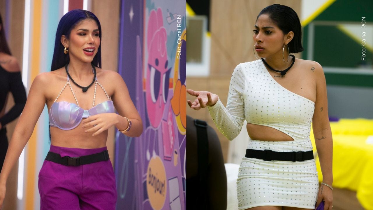 Alexa Torrex y Karola Alcendra en La casa de los famosos Colombia