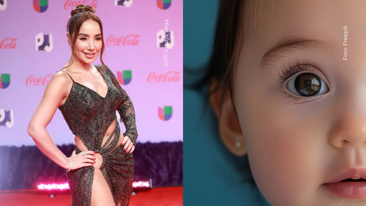 Paola Jara sorprendió al revelar parte del rostro de su hija Emilia