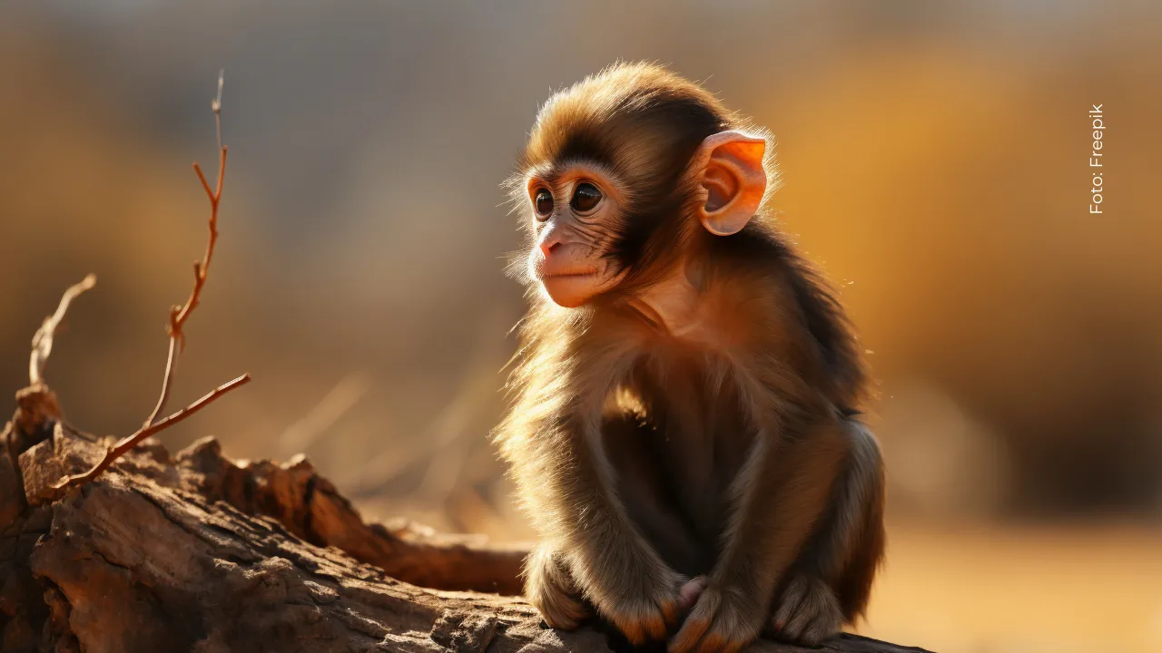 Punch, el mono que fue rechazado por su manada