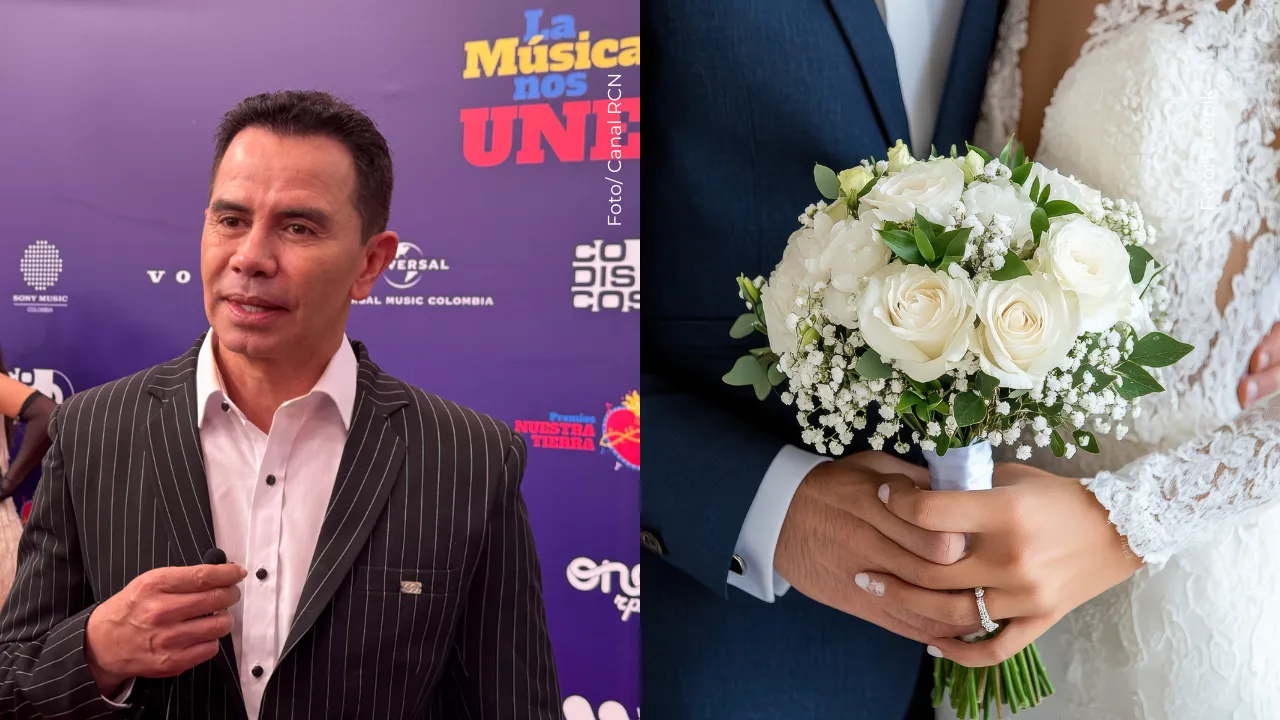Jhonny Rivera dio la exclusiva de su traje de boda antes del altar
