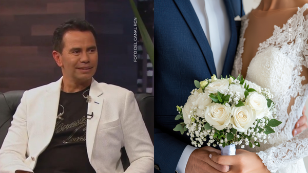 Jhonny Rivera se mostró conmovido con las palabras que le dedicó su mamá en plena boda