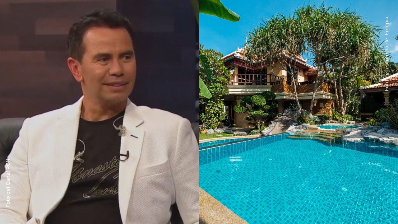 Así es la impresionante casa de Jhonny Rivera y Jenny López.