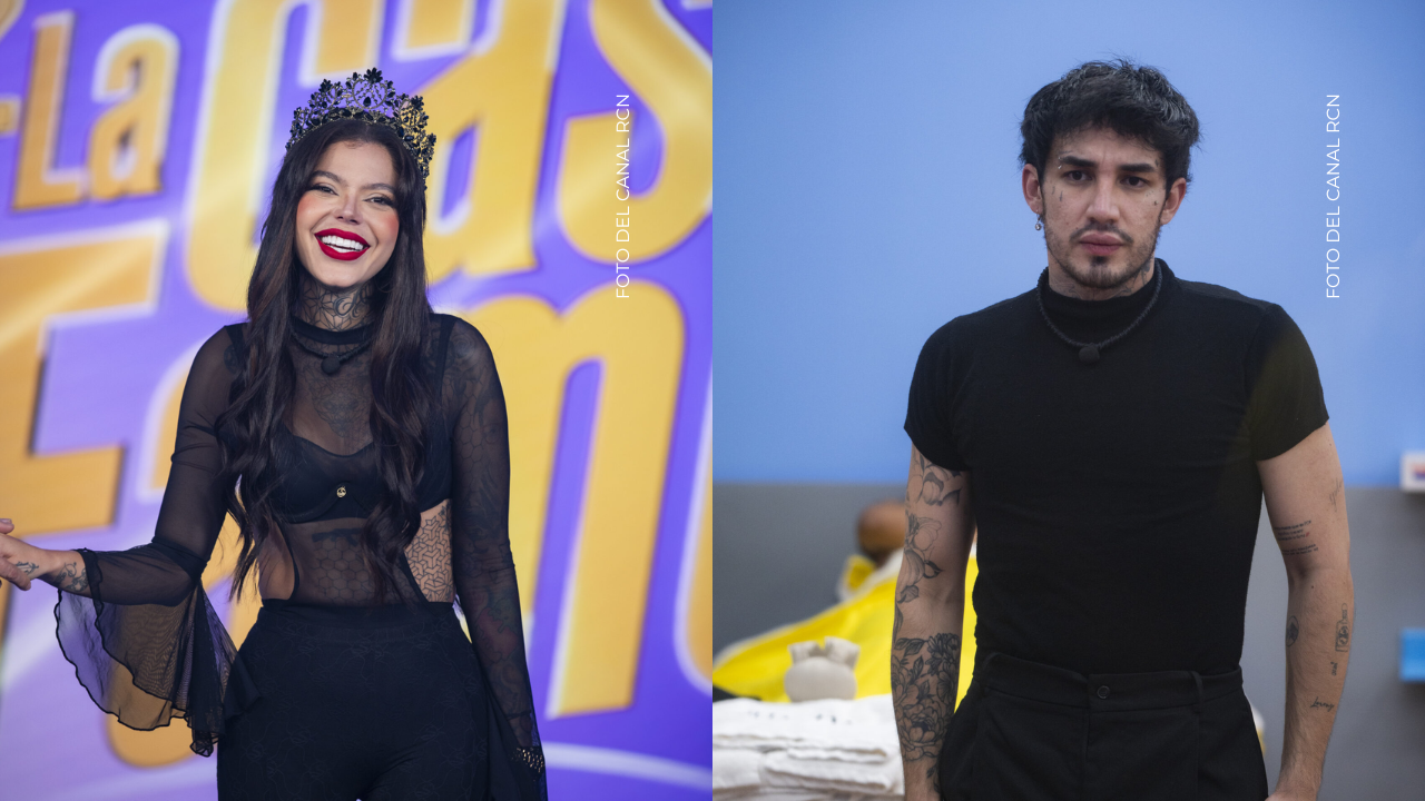 Melissa Gate se enfrentó a Valentino Lázaro en el juego de etiquetas