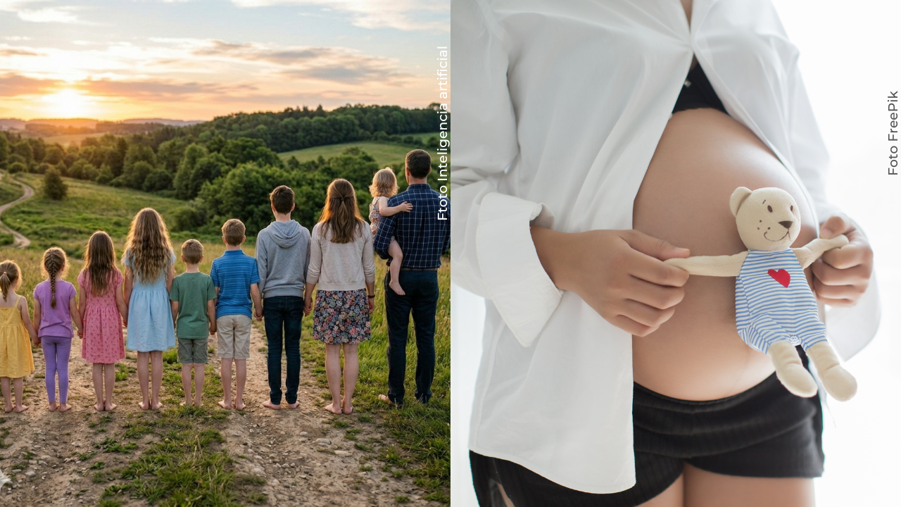 Reconocida influencer anuncia que está embarazada por novena vez