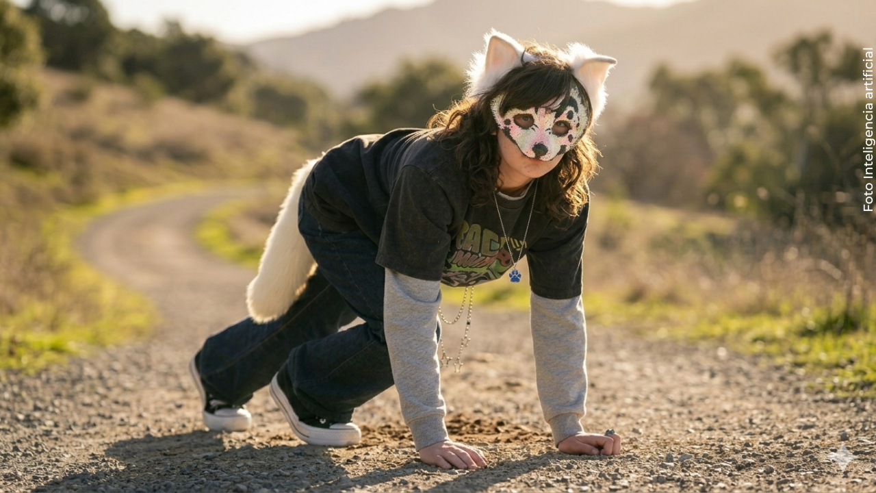 Los therian son personas que se identifican con un animal.