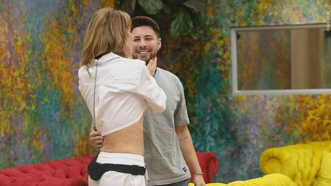 Nataly Umaña se dejó cautivar por Miguel Melfi.