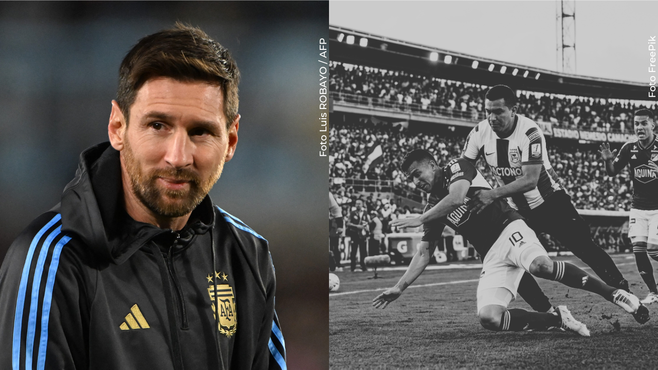 Messi fue derribado por un fan que invadió la cancha