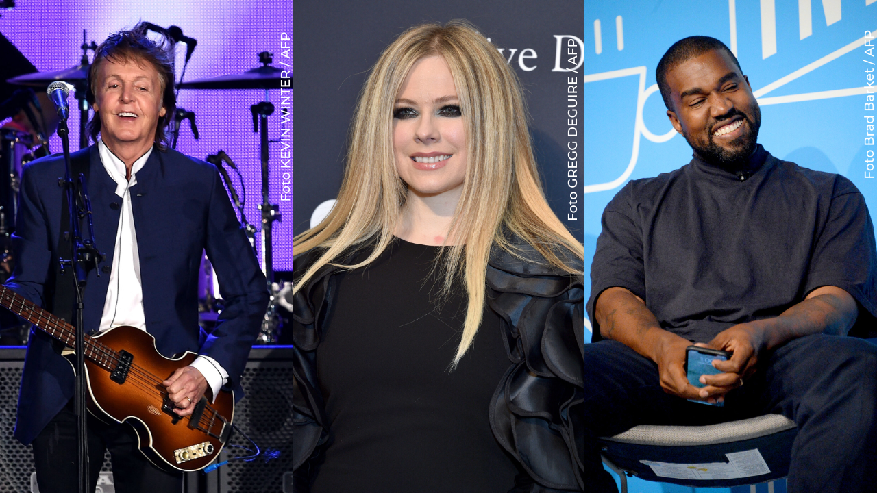 Paul McCartney, Avril Lavigne y Kanye West son celebridades que se rumorean ser dobles. 