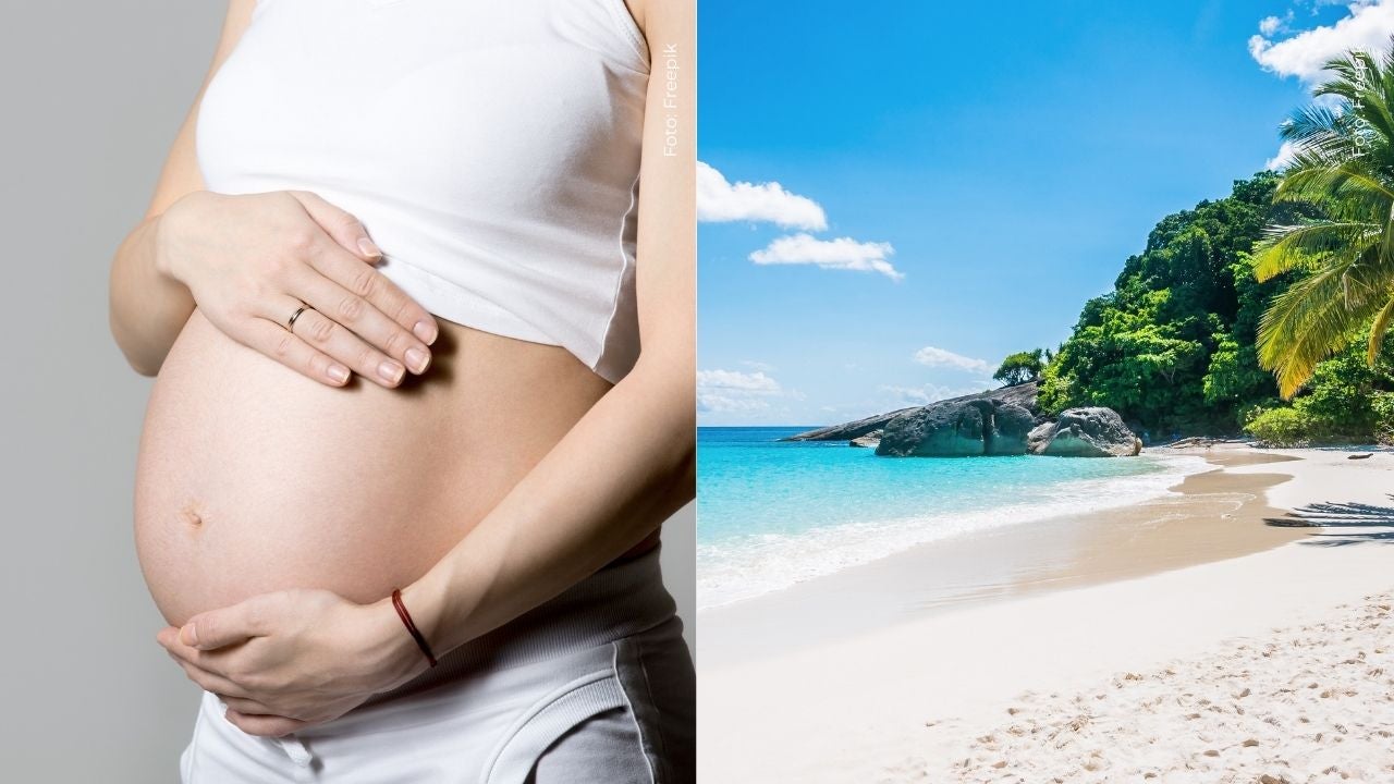 Silvy Araujo mostró su viaje en avanzado embarazo