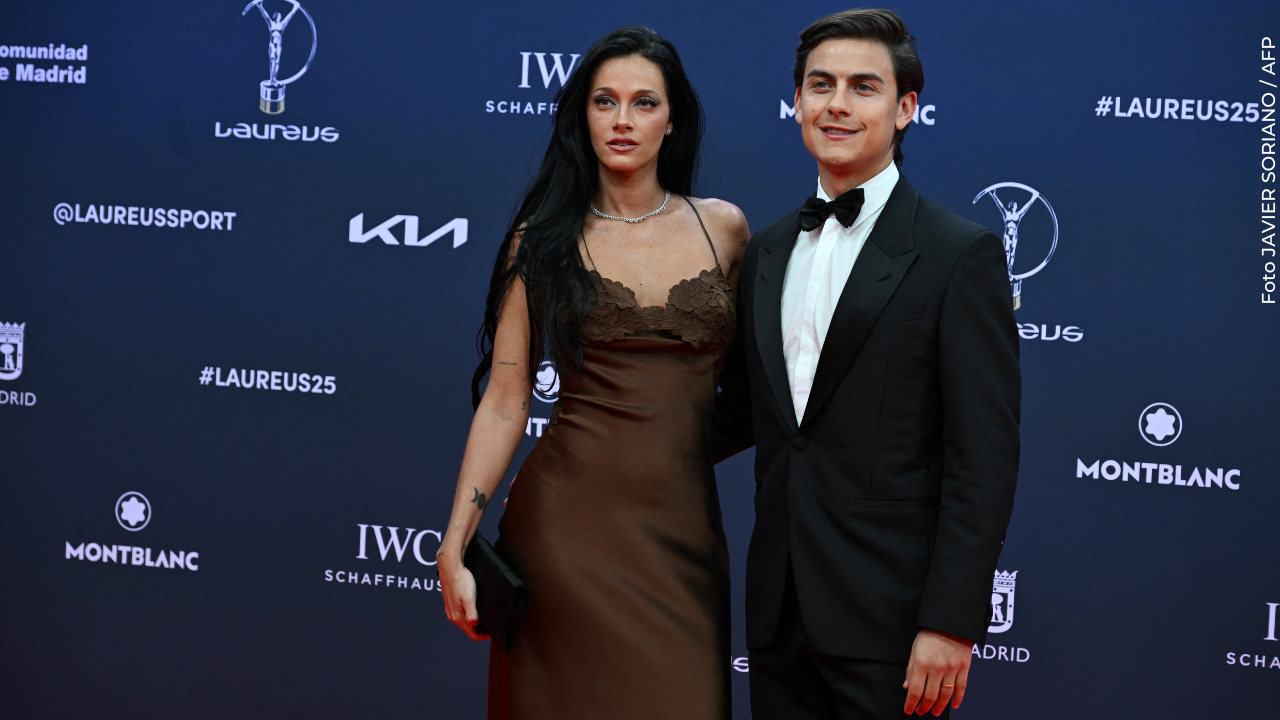 Paulo Dybala y Oriana Sabatini le dieron la bienvenida a su primera hija, Gia.