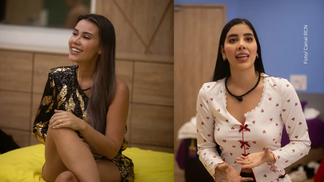 Reto de besos en La casa de los famosos 2026.