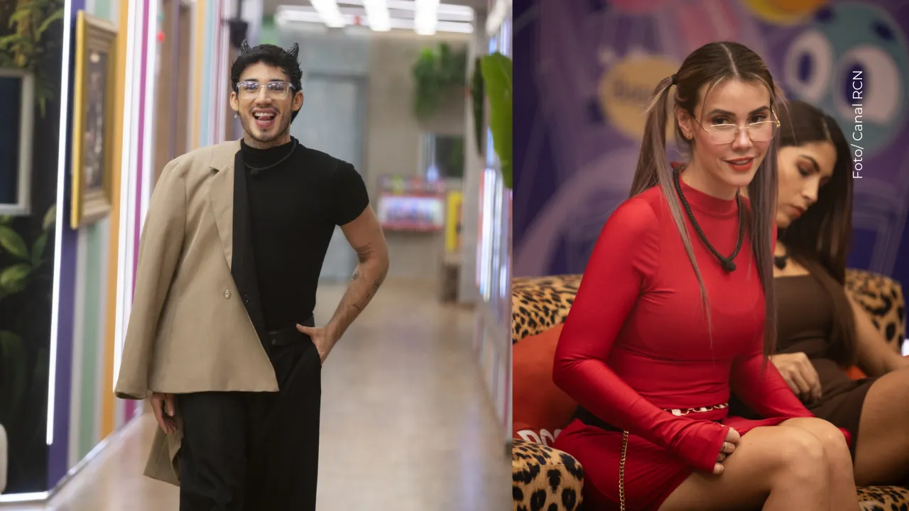 Rivales se besaron en La casa de los famosos 2026