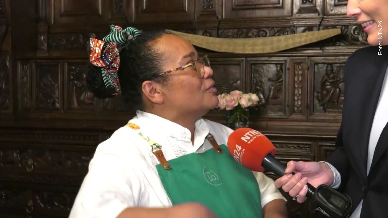 Mamá Luz representó a Colombia en Washington con su sazón