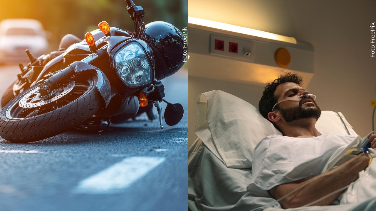 Famoso por “No lo sé Rick, parece falso” sufrió grave accidente en motocicleta y ahora pide ayuda económica