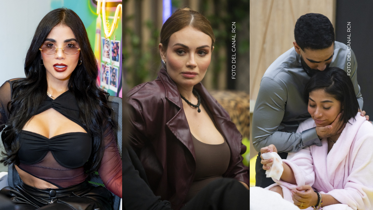Karina García y Sara Uribe cuestionan la relación de Eidevin y Karola en La casa de los famosos