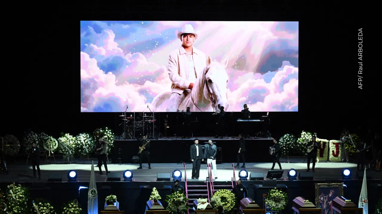 Homenaje a Yeison Jiménez. 