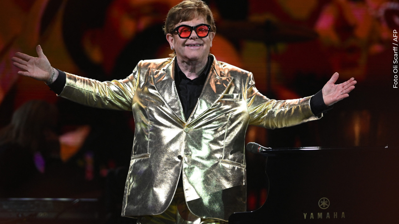 Elton John recibe alentadora actualización de salud tras perder la visión de un ojo