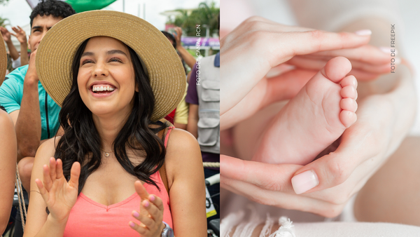 Ana María Estupiñán enterneció al mostrar cómo celebró el primer mes de su hijo Emanuel