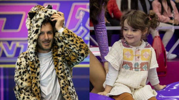 Tatán Mejía y Macarena sorprendieron con su divertida actuación de Rapunzel y el camaleón Pascal