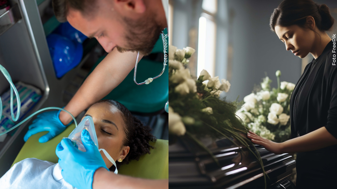 Mujer fue declarada muerta y despertó durante el traslado para su funeral