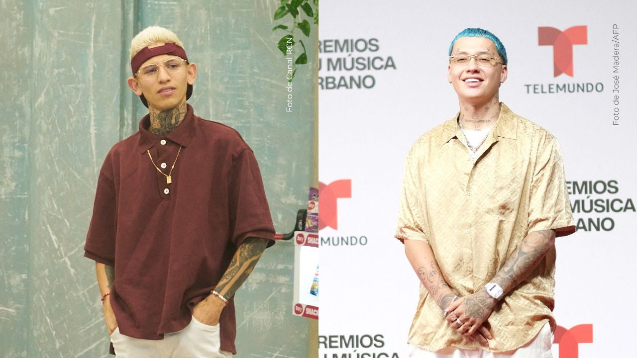 La Liendra divierte al mostrar a su doble.